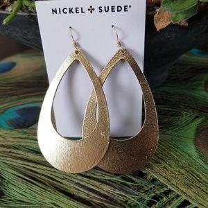 N&S cutout Earrings - Large
